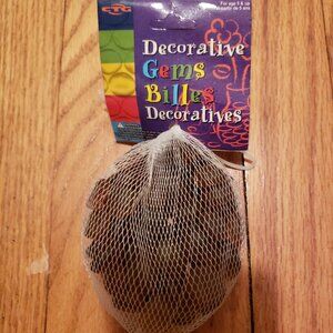 Glass Gems Dome Vase Filler Decorative Beads Marble Pebbles Stones Craft Decor